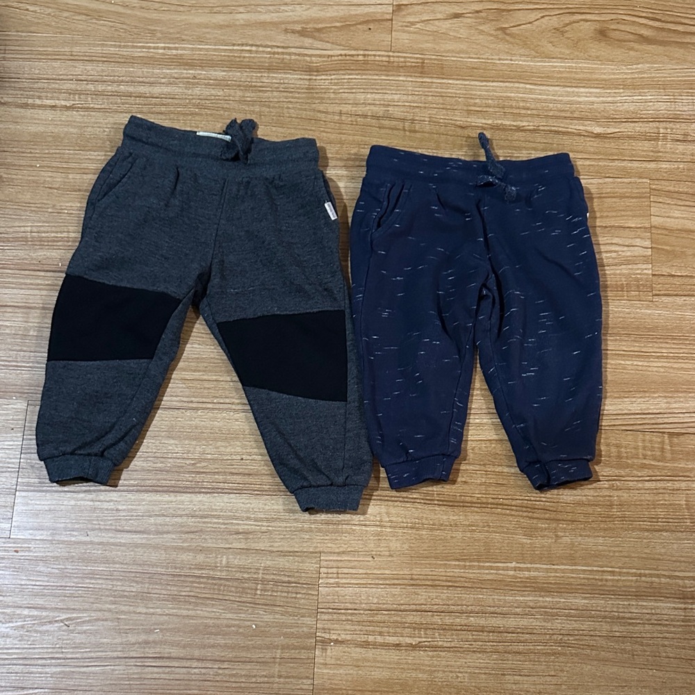 Weatherproof Kids Joggers - Charcoal and Navy